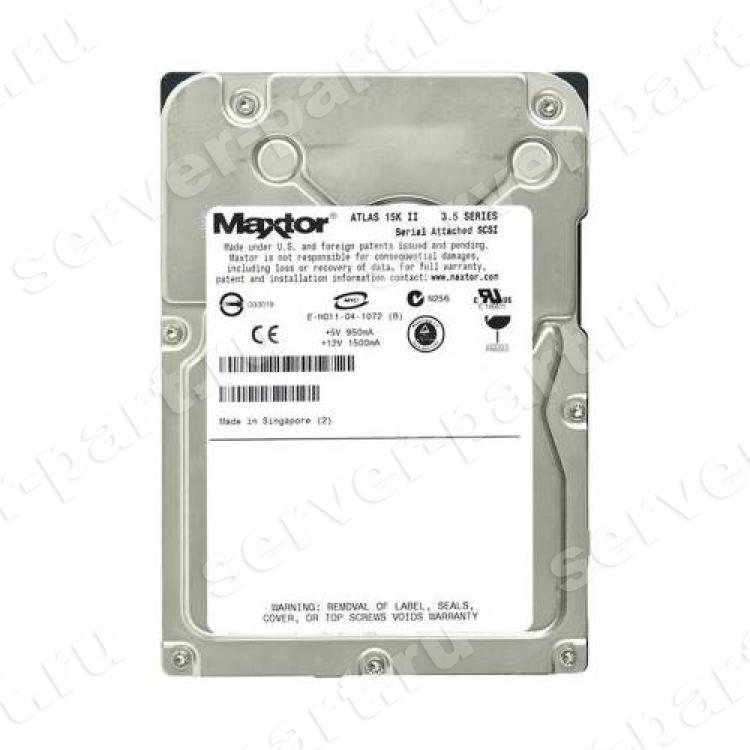 Жесткий Диск Maxtor Atlas 15K-II 73,4Gb (U300/15000/16Mb) SAS 3,5"(8E073S)