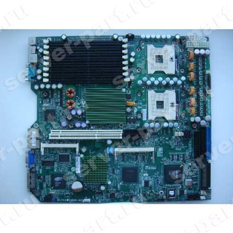 Материнская Плата Supermicro iE7520 DualS604 8DualDDRII 2UW320SCSI 2SATA U100 2PCI-E8x & 2PCI-X SVGA 2LAN1000 ATX 800Bus 1U For 6014H-82(X6DHR-8G2)