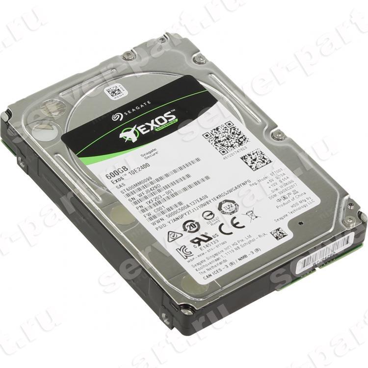 Жесткий Диск Seagate Enterprise Performance 10K SHDD v9 600Gb (U1200/10000/256Mb) 512e/4Kn eMLC 16GB MBTF 2.0M 12G SAS 2,5"(ST600MM0099)