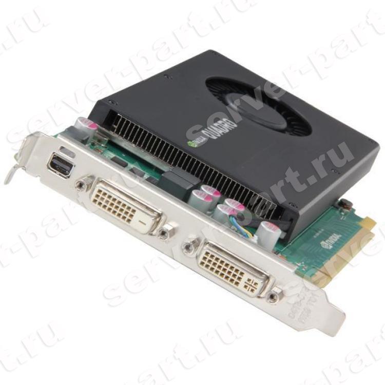 Видеокарта PNY Nvidia Quadro K2000D 2Gb 128Bit GDDR5 DualDVI miniDP PCI-E16x 3.0(VCQK2000D-T)