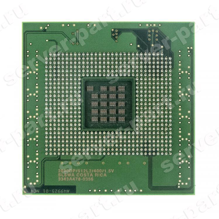 Процессор Intel Xeon 2800Mhz (400/512/1.5v) Socket 603 Prestonia(SL6WA)