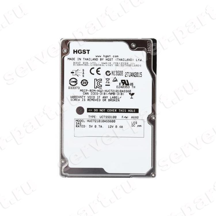 Жесткий Диск Hitachi Ultrastar C7K1000 1Tb (U600/7200/64Mb) 6G SAS 2,5"(HUC721010ASS600)