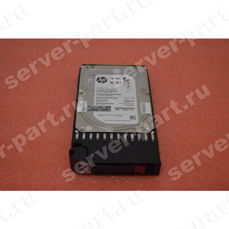 Жесткий Диск HP 2Tb (U600/7200) Self Encrypted 6G SAS 3,5" For P2000 G3 MSA2040 MSA2000 MSA1040(757569-001)