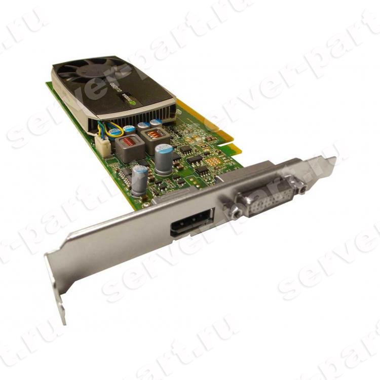 Видеокарта PNY Nvidia Quadro 600 1Gb 128Bit GDDR3 DVI DP LP PCI-E16x 2.0(VCQ600-T)