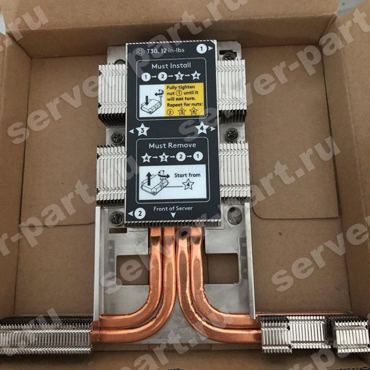 Радиатор 1U HP High Performance Heatsink Socket LGA3647 For DL360 Gen10 DL560 Gen10(867651-001)