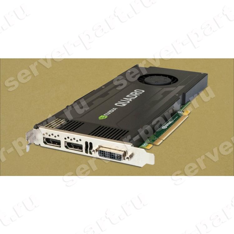 Видеокарта PNY Nvidia Quadro K4200 4Gb 256Bit GDDR5 DVI 2xDP miniDin (3D Glasses) SLI PCI-E16x 3.0(VCQK4200-T)