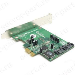 Контроллер RAID SATA Adaptec Silicon Image Sil3132 2xSATA RAID1/0 U300 SATAII LP PCI(AAR-1220SA)