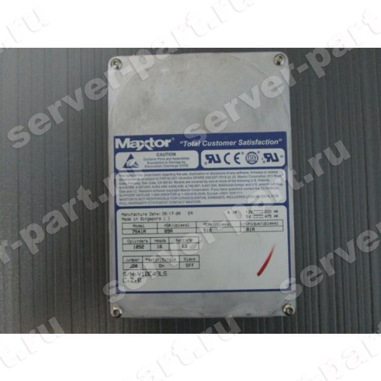 Жесткий Диск Maxtor 0,5Gb (4500/0,125Mb) IDE(7541A)