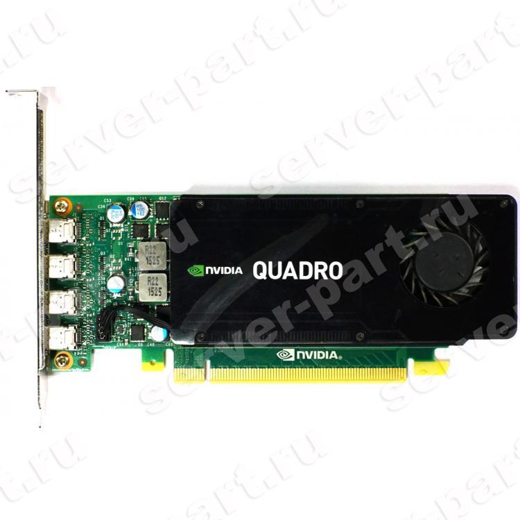 Видеокарта PNY Nvidia Quadro K1200 4Gb 128Bit GDDR3 4xminiDP LP PCI-E16x 2.0(VCQK1200DVI-PB)