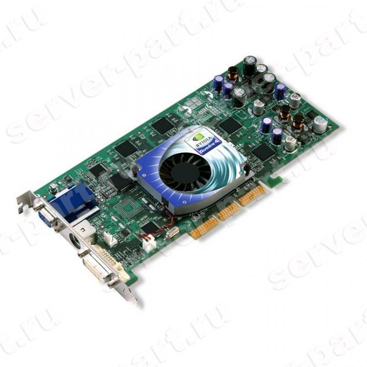 Видеокарта PNY Nvidia Quadro 4 750 XGL 128Mb 128Bit DDR DVI TV-Out AGP4x(VCQ4750XGL-PB)