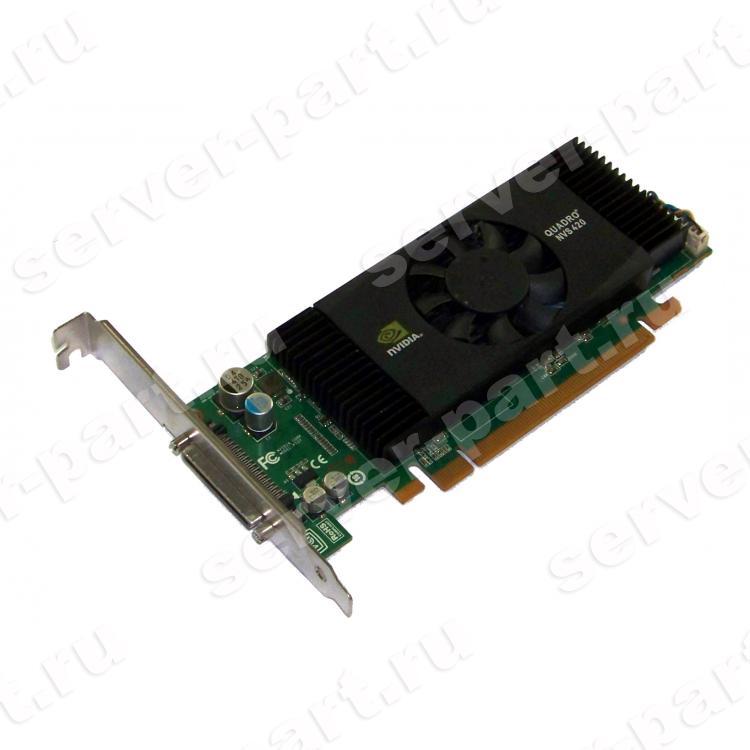 Видеокарта Dell (PNY) Nvidia Quadro NVS420 512Mb 64Bit GDDR3 VHDCI To 4xDVI/4xDP LP PCI-E16x For OptiPlex 580 (DT, MT) 760 (DT, MT) 780 (MT) 960 (DT, MT) 980 (DT, MT) Precision T1600 Precision Fixed Workstation R5400 T3400 T5400 T7400(490-13745)