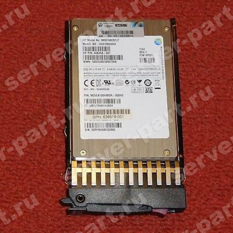 Твердотелый Накопитель SSD HP (Samsung) MZ-5EA1000/0H3 100Gb SATAII 3G 2,5"/3,5" For G5 G6 G7(636619-001)