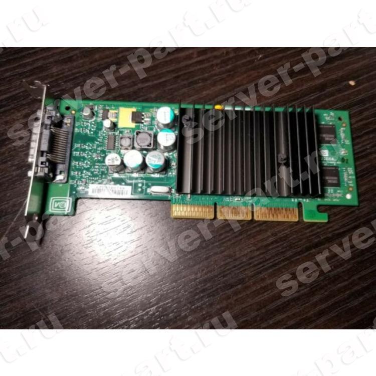 Видеокарта PNY Nvidia Quadro 4 NVS200 64Mb 128Bit SDR DMS-59 To DualVGA/DualDVI LP AGP8x(VCQ4200NVS-AGP-BLK)