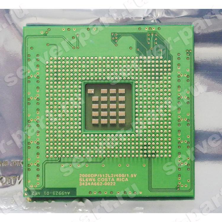 Процессор Intel Xeon 2000Mhz (400/512/1.5v) Socket 603 Prestonia(SL6W6)
