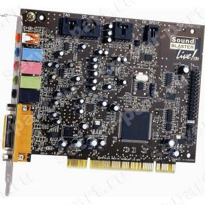 Звуковая карта Creative Live 5.1 EMU10K1 Analog&Digital In/Out 5.1 SPDIF PCI(SB0060)