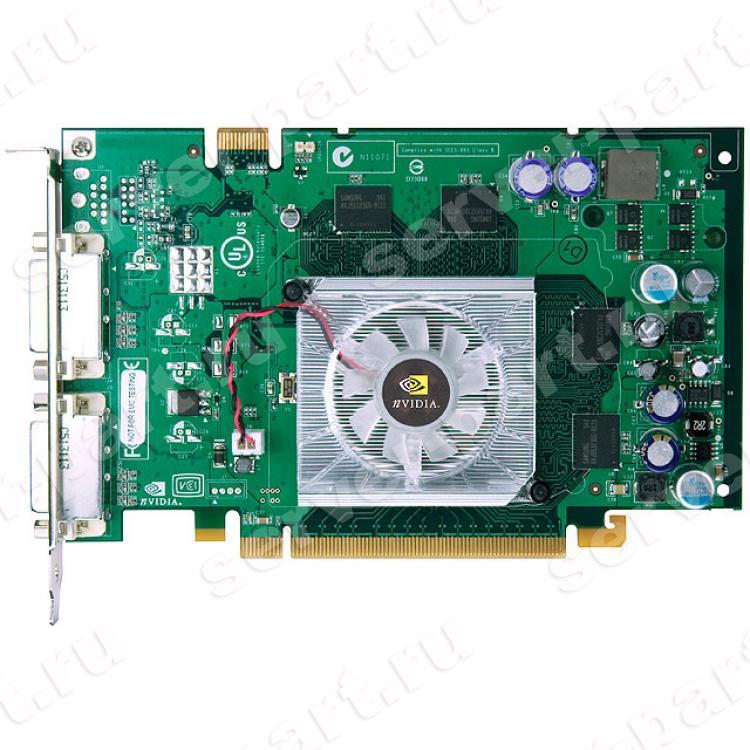 Видеокарта PNY Nvidia Quadro FX550 128Mb 128Bit GDDR3 DualDVI PCI-E16x(VCQFX550-PCIE)