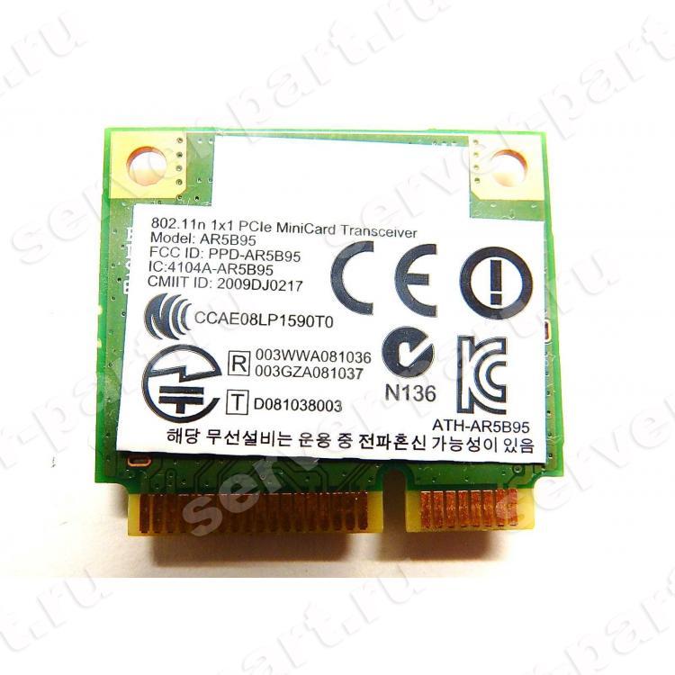Модуль WiFi Atheros 802.11b/g/n 150MBit/s 2.4Ghz miniPCI-E(ATH-AR5B95)