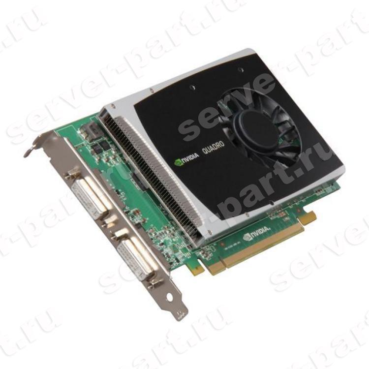 Видеокарта PNY Nvidia Quadro 2000 1Gb 128Bit GDDR5 DualDVI DP HDCP PCI-E16x 2.0(VCQ2000DVI-T)
