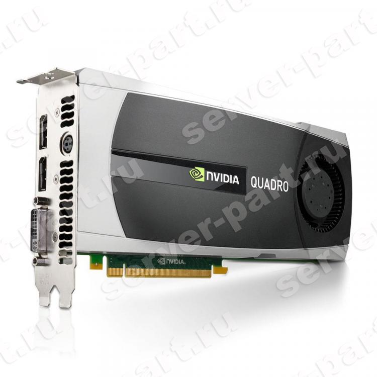 Видеокарта PNY Nvidia Quadro 5000 2,56Gb 320Bit GDDR5 DVI 2xDP miniDin (3D Glasses) SLI HDCP PCI-E16x 2.0(VCQ5000BLK-1)