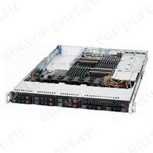 Платформа SuperMicro SuperServer Dual Socket LGA1366 i5520 12DDRIII 6xSATAII 8xHotSwap 2,5" SFF PCI-E16x 2GbLAN 6400Mhz 2x650Wt E-ATX DVD 1U 19"(CSE-113TQ-R650UB)
