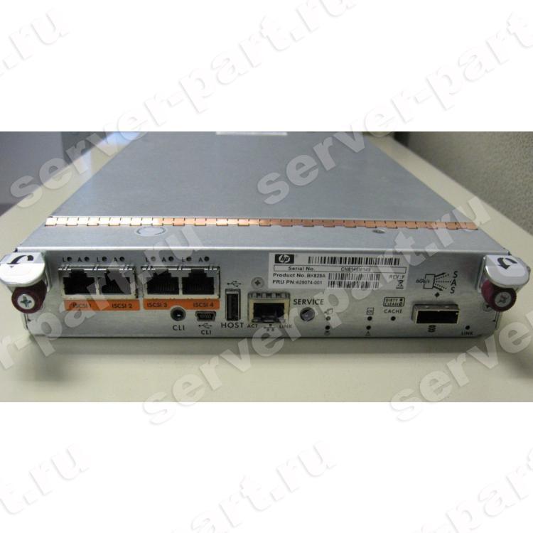 Модуль Контроллера HP P2000 G3 iSCSI MSA Array System Controller 1xSFF8088 4xISCSI 4xRJ45 1Gbps 1xUSB 1xRJ45 For P2000 G3 MSA(BK829A)