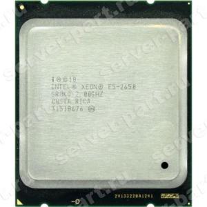 Процессор Intel Xeon E5 2000(2800)Mhz (8000/L3-20Mb) 8x Core 95Wt Socket LGA2011 Sandy Bridge(SR0KQ)