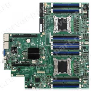 Материнская Плата Intel iC602PCH Dual Socket 2011 16DDR3 8SAS/SATAII 2SATAIII PCI-E24x2.0&Riser SVGA 4xGbLAN E-ATX 8000Mhz For R2308GL4GS R2308GL4DS9 R2312GL4GS(S2600GL)