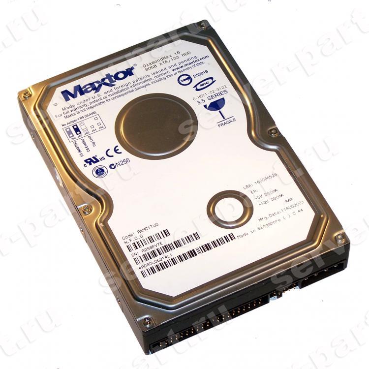 Жесткий Диск Maxtor DiamondMax Plus 16 80Gb (U133/5400/2Mb) IDE(4R080L)