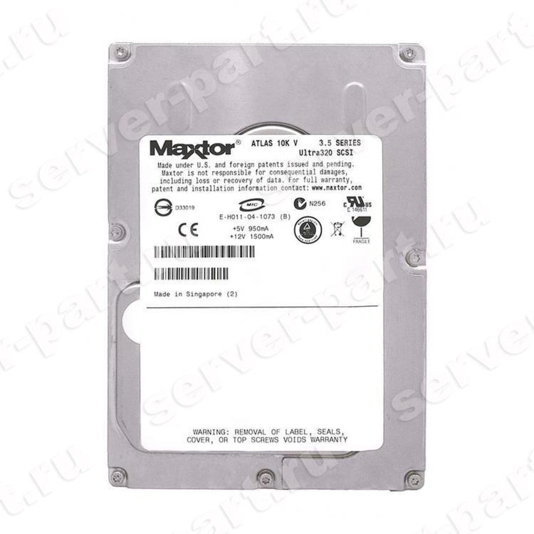 Жесткий Диск Maxtor Atlas 10K-V 300Gb (U320/10000/8Mb) 68pin U320SCSI(8D300L)