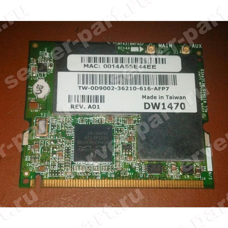 Модуль WiFi Broadcom 802.11a/g 54Mbit/s miniPCI(DW1470)