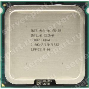 Процессор Intel Xeon 2000Mhz (1333/L2-2x6Mb) Quad Core 80Wt Socket LGA771 Harpertown(BX80574E5405ASLBBP)