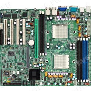 Материнская Плата Tyan Tiger K8SSA ServerWorksHT1000 Dual S940 6DualDDR400 4SATA U100 PCI-X 4PCI 2LAN1000 ATX 2000Mhz(S3870G2NR-RS)