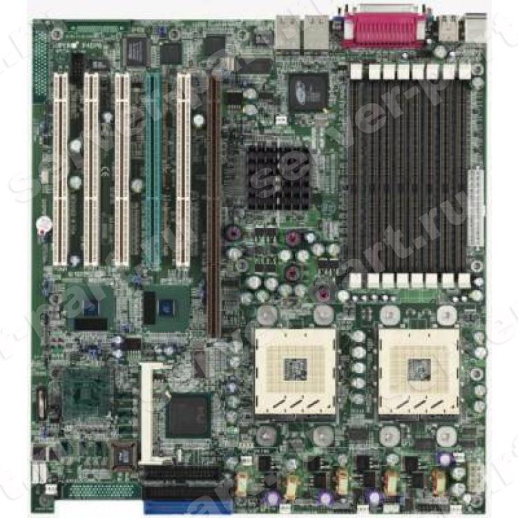 Материнская Плата Supermicro iE7500 Dual Socket 603 8DDR U100 6PCI64 SVGA 2xLAN100 E-ATX(P4DPE-Q)