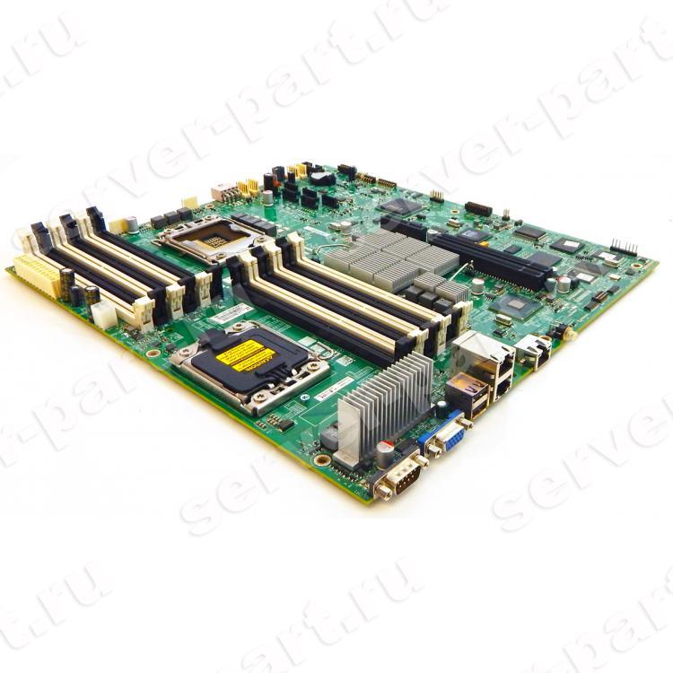 Материнская Плата HP i5520 Dual Socket 1366 12DDR3 6SATAII 2PCI-E16x 2.0/Riser PCI-E4x SVGA 2xGbLAN ILO E-ATX 6400Mhz Xeon 55XX 56XX Series 2U For DL180G6 X1600 X1600G2 P4300G2 P4500G2 SE1120 SE316M1 SE326M1(591747-001)