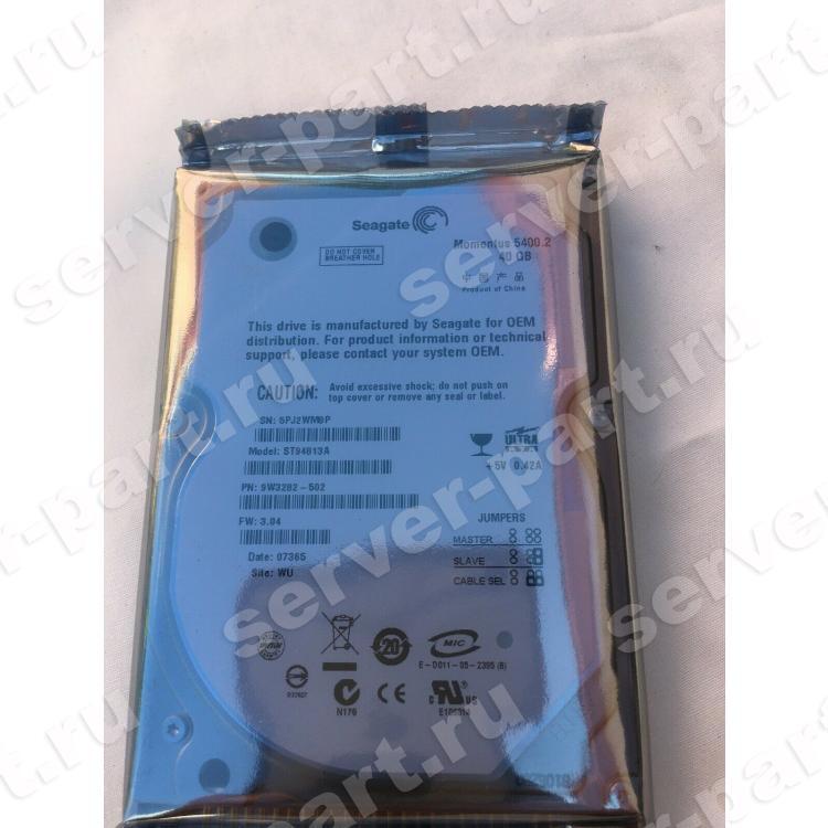 Жесткий Диск Seagate Momentus 5400.2 40Gb (U100/5400/8Mb) IDE 2,5"(ST94813A)