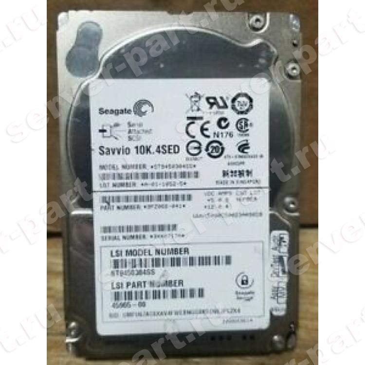 Жесткий Диск Seagate Savvio 10K.4SED 600Gb (U600/10000/16Mb) SED 6G SAS 2,5"(ST9450304SS)