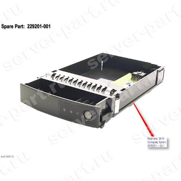 Лицевая Панель HP Filler Panel And Power Switch For MSA1000 MSA500(229201-001)