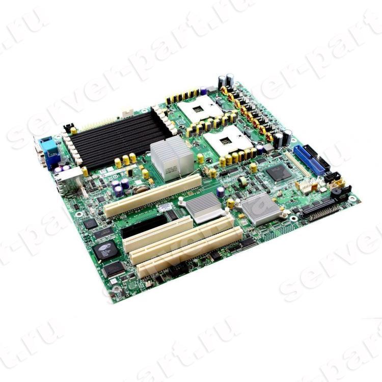 Материнская Плата Intel iE7520 Dual Socket 604 8DDRII 2SATA UW320SCSI U100 PCI-E8x 3PCI-X PCI SVGA 2xGbLAN E-ATX 800Mhz(D10352)