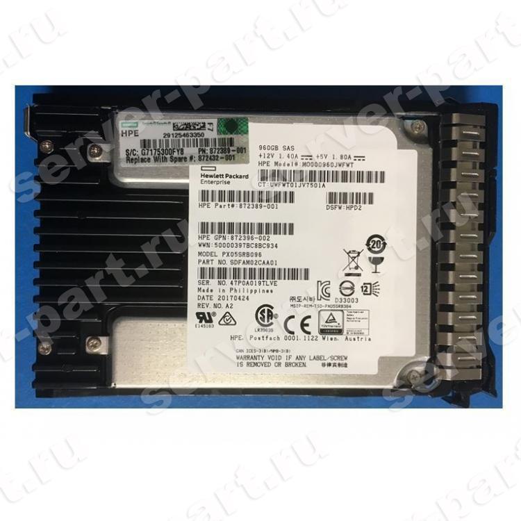 Твердотелый Накопитель SSD SAS HP MO000400JWFWN (Toshiba) 400Gb U1200 12G SAS 2,5" For P2000 G3 MSA2052 MSA2050 MSA2042 MSA2040 MSA2000 MSA1050 MSA1040 D2700 Proliant Gen5 Gen6 Gen7 Gen8 Gen9 Gen10 D6020 Apollo Gen10(797539-001)