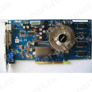 Видеокарта ASUS GF6600 128Mb 128Bit DDR DVI TV-Out AGP8x(N6600/TD/128M)