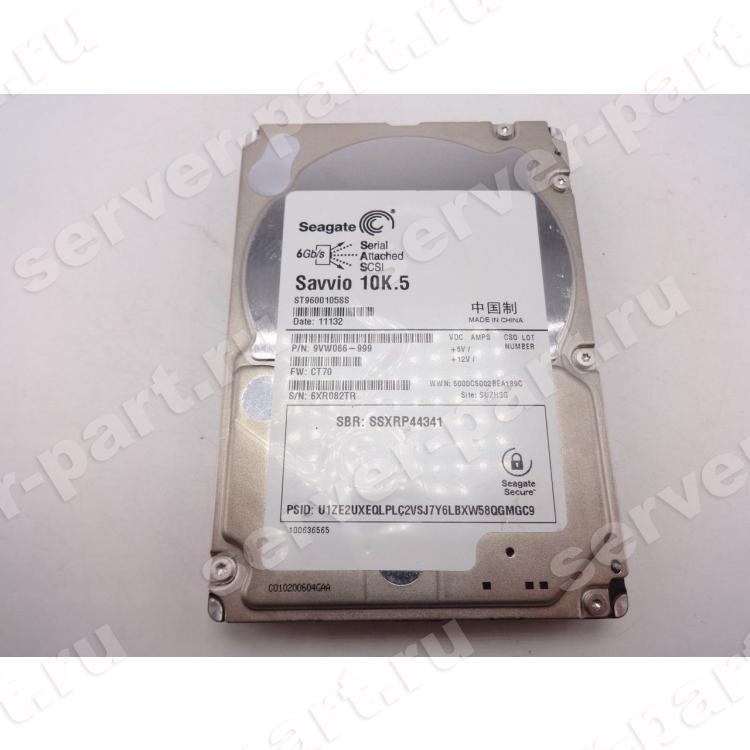 Жесткий Диск Seagate Savvio 10K.5SED 600Gb (U600/10000/64Mb) SED 6G SAS 2,5"(ST9600105SS)
