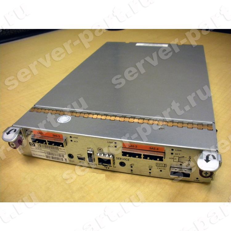Модуль Контроллера HP P2000 G3 MSA SAS Modular Smart Array Controller 5xSFF8088 2xRJ45 1xUSB CLI For P2000 G3 MSA(582934-002)