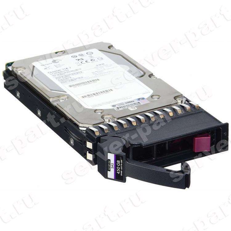 Жесткий Диск HP (Seagate) Cheetah 15K.7 ST3450857SS 450Gb (U600/15000/16Mb) 6G SAS 3,5" For P2000 G3 MSA2040 MSA2000 MSA1040(604087-001)