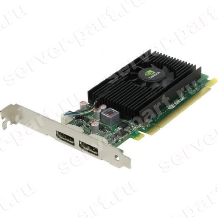 Видеокарта PNY Nvidia Quadro NVS310 512Mb 64Bit GDDR3 2xDP LP PCI-E16x(VCNVS310DVI-PB)