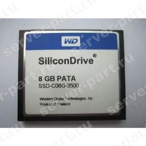 Карта CF SSD Western Digital SiliconDrive II CompactFlash Commercial Grade 8Gb PATA(SSD-C08G-3500)