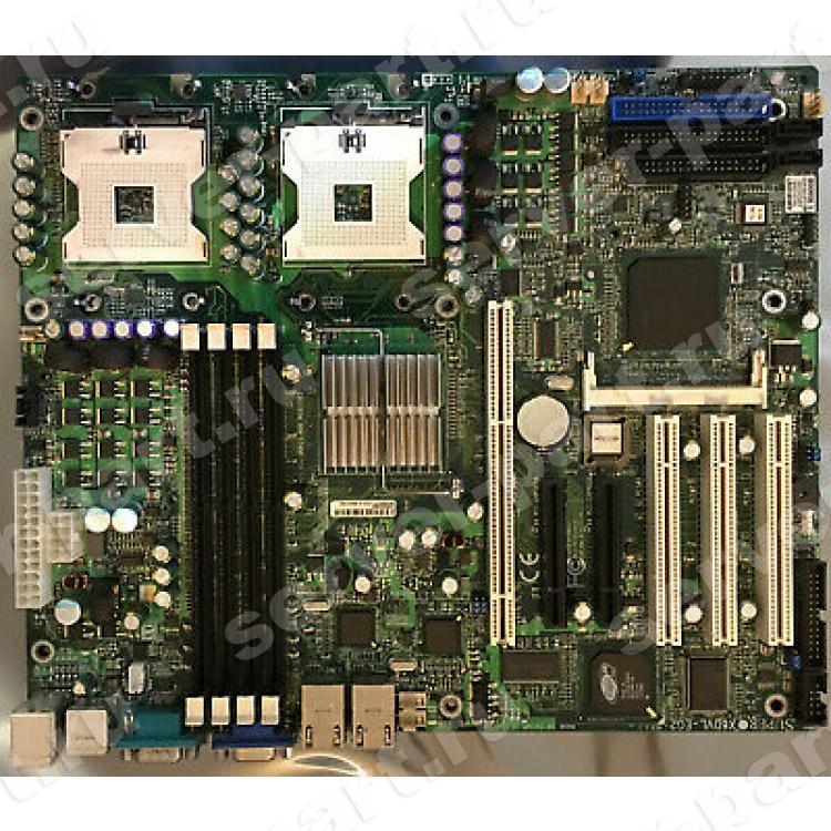 Материнская Плата Supermicro iE7320 Dual Socket 604 4DDRII SATARAID U100 2PCI-E8x PCI-X 3PCI SVGA 2xGbLAN ATX 800Mhz(X6DVL-EG2)