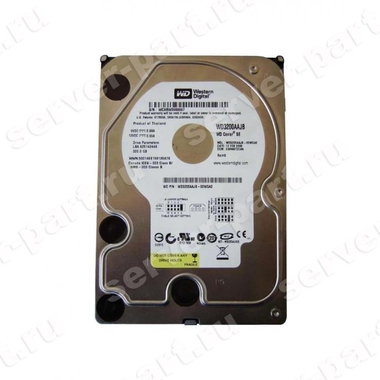 Жесткий Диск Western Digital Caviar Blue 320Gb (U100/7200/8Mb) IDE(WD3200AAJB-56R1A0)