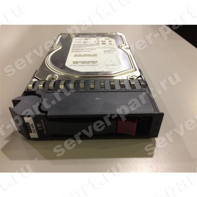 Жесткий Диск HP 3Tb (U600/7200) 6G SAS 3,5" For P2000 G3 MSA2040 MSA2000 MSA1040(658429-001)