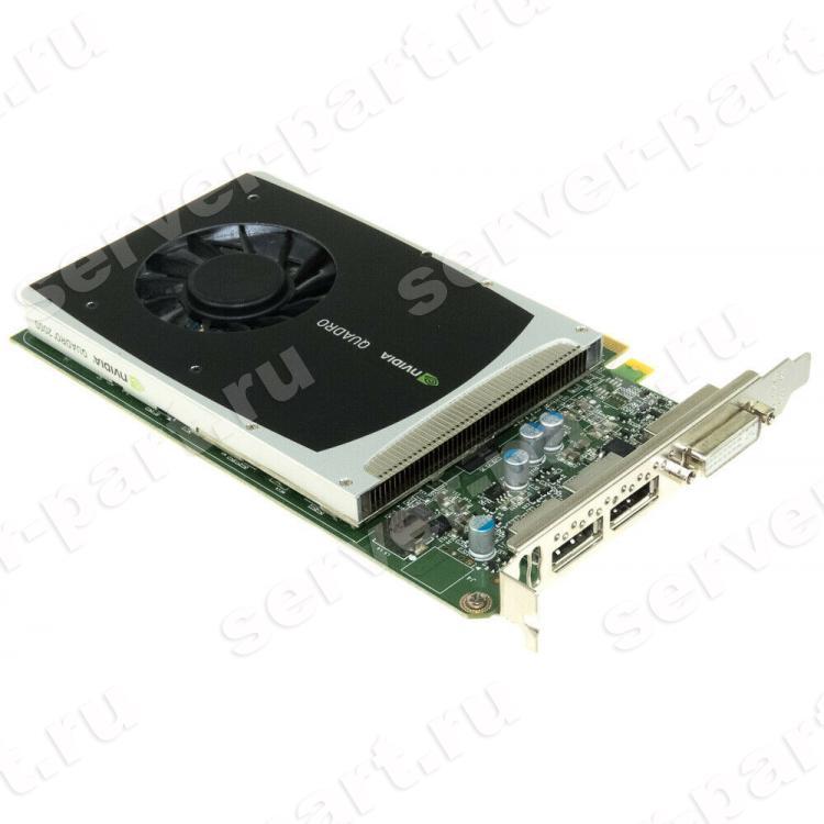 Видеокарта HP (PNY) Nvidia Quadro 2000 1Gb 128Bit GDDR5 DVI 2xDP PCI-E16x 2.0(616075-001)