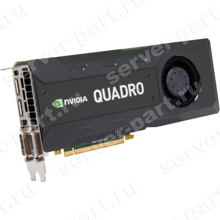 Видеокарта HP (PNY) Nvidia Quadro K5200 8Gb 256Bit GDDR5 2xDVI 2xDP miniDin (3D Glasses) SLI PCI-E16x 3.0 For Z440 Z640 Z840 DL380z Gen9(J3G90AA)